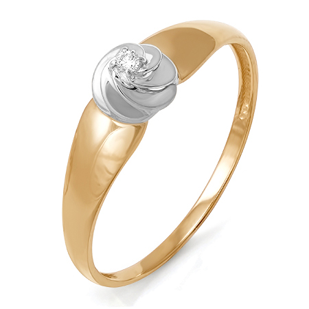 Кольцо, золото, бриллиант, БР110713